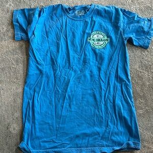 blue new orleans tshirt